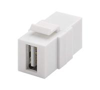 Goobay 79909 Keystone Módulo USB Negro