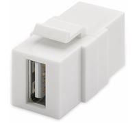 Goobay 79909 Keystone Módulo USB Negro