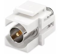 Goobay 79938 Keystone Módulo Sat/Antena, bündige Montaje Negro