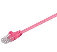Goobay 7m 2xrj-45 cable magenta - cable de red (7 m, rj-45, rj-45, mag