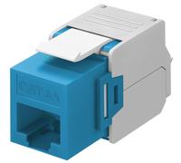 GOOBAY 90688 - Módulo Keystone Cat.6a UTP, RJ45 hembra / LSA, azul