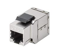GOOBAY 90866 - Módulo Keystone Cat.6a STP, conector hembra/hembra RJ45,