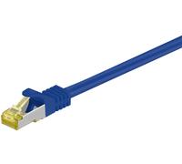 Goobay 91601 cable de red azul 2 m cat7 s/ftp (s-stp)
