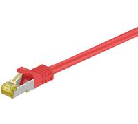 Goobay 91607 cable de red rojo 2 m cat7 s/ftp (s-stp)