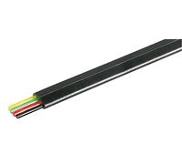 Goobay 93304 cable telefónico 100 m negro
