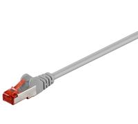 Goobay 93371 cable de red gris 0,25 m cat6 s/ftp (s-stp)