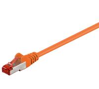 Goobay 93474 cable de red naranja 30 m cat6 s/ftp (s-stp)