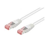 Goobay 93511 cat 6 - cable de enlace, s/ftp (pimf), color blanco