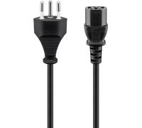 Goobay 93617 cable de transmisión negro 2 m sev 1011 iec c13