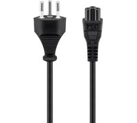 Goobay 93960 cable de transmisión negro 1,8 m sev 1011 iec c5