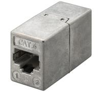 Goobay 93963 conector adaptador rj-45 hembra - hembra, permite alargar