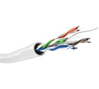 Goobay 94220 cable de red blanco 305 m cat6 u/utp (utp)