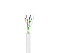 Goobay 94220 "Cable de Red Cat 6", "U/UTP, 305 m Color Blanco/Negro