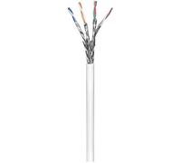 Goobay 94224 "Cable de red cat 6", "S/FTP (PiMF), 305 m Color Blanco/Negro