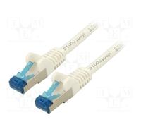 Goobay 94910 cable de red blanco 50 m cat6a s/ftp (s-stp)