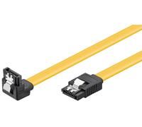 Goobay 95018 cable de sata 0,3 m sata 7-pin amarillo
