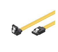 GOOBAY 95024 - Cable SATA 6 GB/s ud > 90° SATA St. 100 cm amarillo