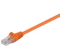 Goobay 95221-gb cable de red naranja 10 m cat5e u/utp (utp)