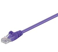 Goobay 95266 CAT 6 - Cable de enlace, U/UTP, violeta, 10 m