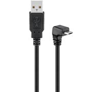 Goobay 95343 cable usb usb 2.0 1,8 m usb a micro-usb b negro