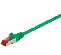 Goobay 95504 cable de red verde 3 m cat6 s/ftp (s-stp)