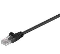 Goobay 95562 cable de red negro 1,5 m cat5e u/utp (utp)
