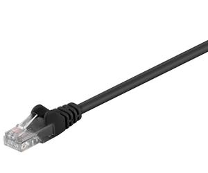 Goobay 95562 cable de red negro 1,5 m cat5e u/utp (utp)