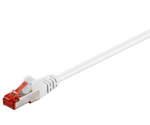 Goobay 95575 cable de red blanco 1,5 m cat6 s/ftp (s-stp)