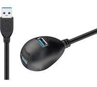 Goobay 95918 hub de interfaz usb 3.2 gen 1 (3.1 gen 1) type-a 5000 mbi