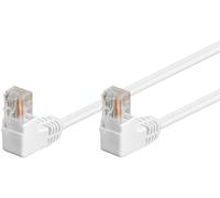 Goobay 96071- cable de red blanco 2 m cat5e u/utp (utp)