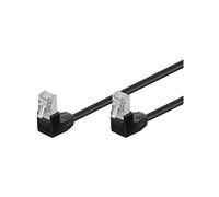 Goobay 96077 - Cable de red (0,5 m, Cat5e, F/UTP (FTP), RJ-45, RJ-45, Negro)
