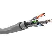 Goobay 96094 cable de red gris 100 m cat6a s/ftp (s-stp)