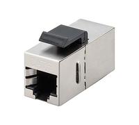 Goobay 96100 módulo de Conector de Red - Módulos de Conectores de Red (Metálico, RJ-45, RJ-45)