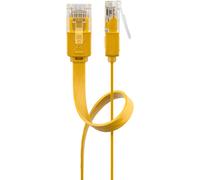 Goobay RJ-45 CAT6 3m 3m Cat6 U/UTP (UTP) Amarillo - Cable de red (3 m, Cat6, U/UTP (UTP), RJ-45, RJ-45, Amarillo)