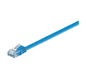 Goobay 96434 cat 6 u/utp - cable de enlace plano, color naranja, 7 m