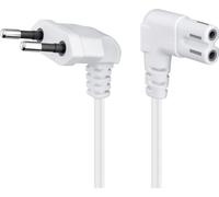 Goobay 97349 cable de transmisión blanco 1,5 m enchufe tipo c c7 acop