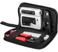 Goobay 97790 crimpadora juego de herramientas negro, rojo