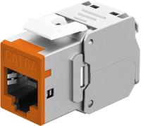Goobay acoplamiento rj45 keystone rj45 lan cable conector ? slim stp