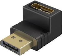 Adaptador DisplayPort Goobay 77130 8K 90° Macho-Hembra HDR 54 Gbit/s