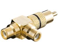 Goobay Adaptador De Audio Con Conector RCA > 2x Toma RCA 1 Par