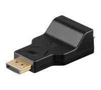 Goobay Adaptador de DisplayPort a VGA - Conector DisplayPort a toma VGA