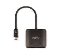 goobay Adaptador USB-C > 2X DP 60171