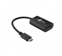 Goobay Adaptador USB-C 3.0 a DisplayPort Negro