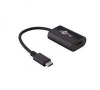 Goobay Adaptador USB-C 3.0 a HDMI Negro