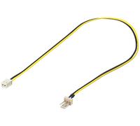 Goobay aerator adaptor - cable (macho/hembra, negro y amarillo)