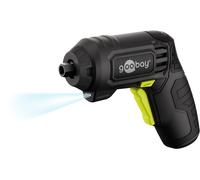 Goobay atornillador eléctrico mini de 31 piezas con batería, diseño