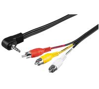 Goobay avk 199-150 1.5m cable de audio 1,5 m 3,5mm 3 x rca