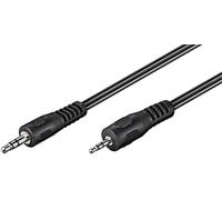 Goobay avk 313-200 2.0m cable de audio 2 m 2,5mm 3,5mm negro