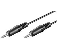 Audio-Video-Kabel 1,5m 3,5mm mono St. 3,5mm mono St. 1,5m