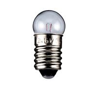Goobay Bombilla Torch Lamp globular Casquillo E10 0,3 W 6 V (DC) 50 mA H24 mm